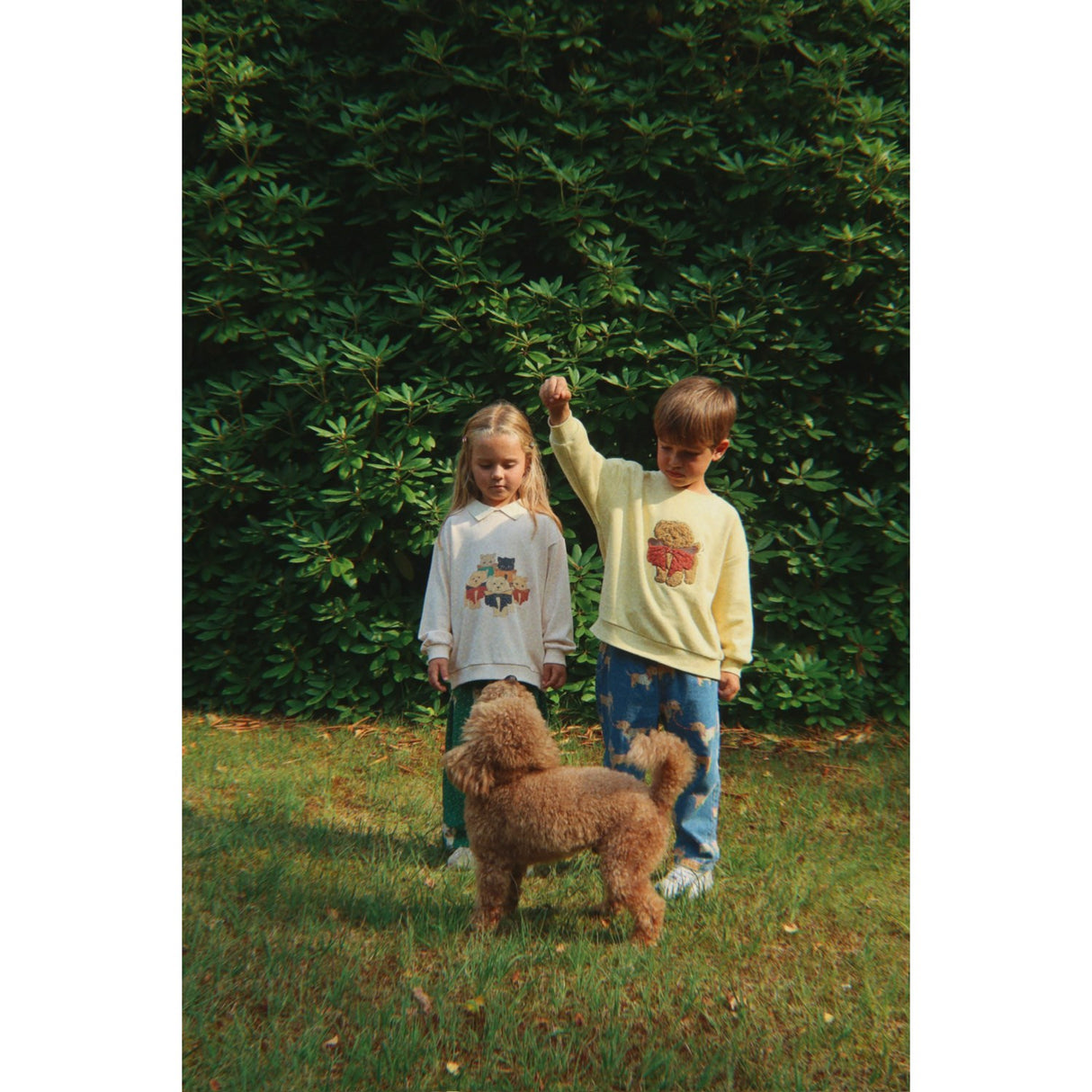 Konges Sløjd Shake It Puppy Collegegenser Gots