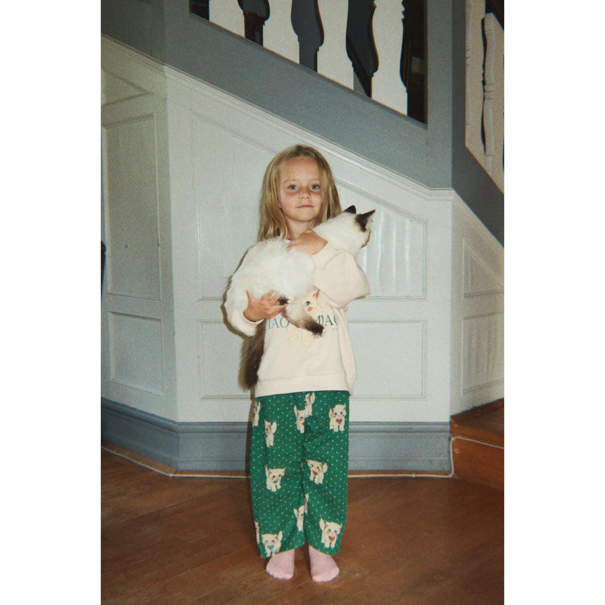 Konges Sløjd Whisper Pink Belli Collegegenser Ocs