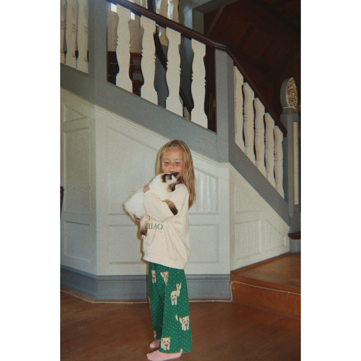 Konges Sløjd Whisper Pink Belli Collegegenser Ocs