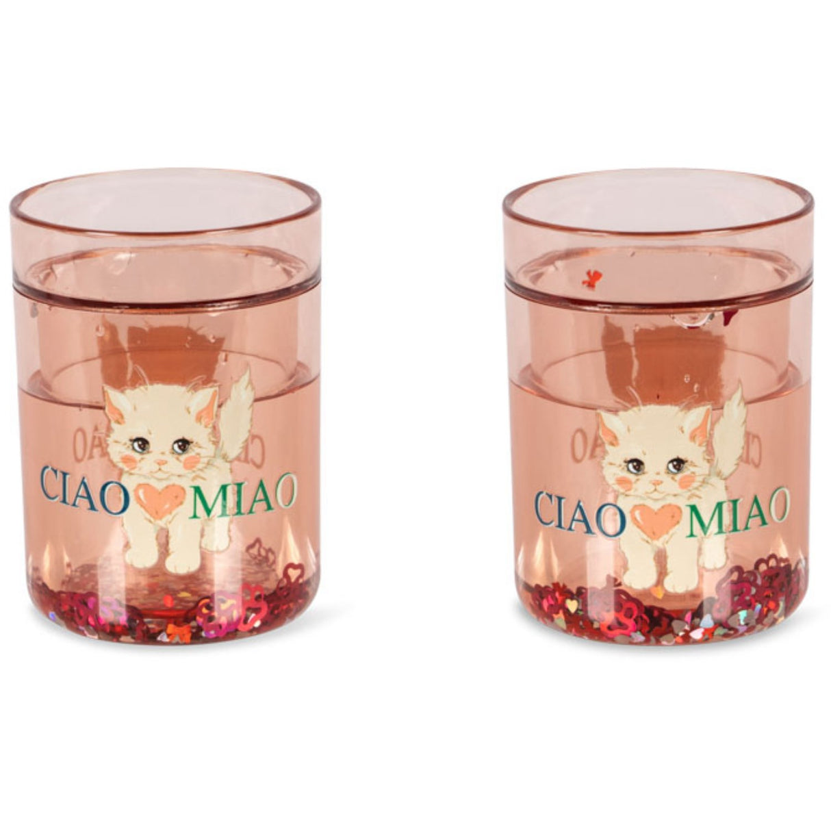 Konges Sløjd Ciao Miao 2 Pakke Glitter Cups