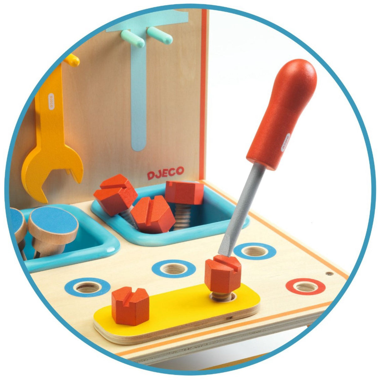 Djeco Bricotoo, Verktøybenk