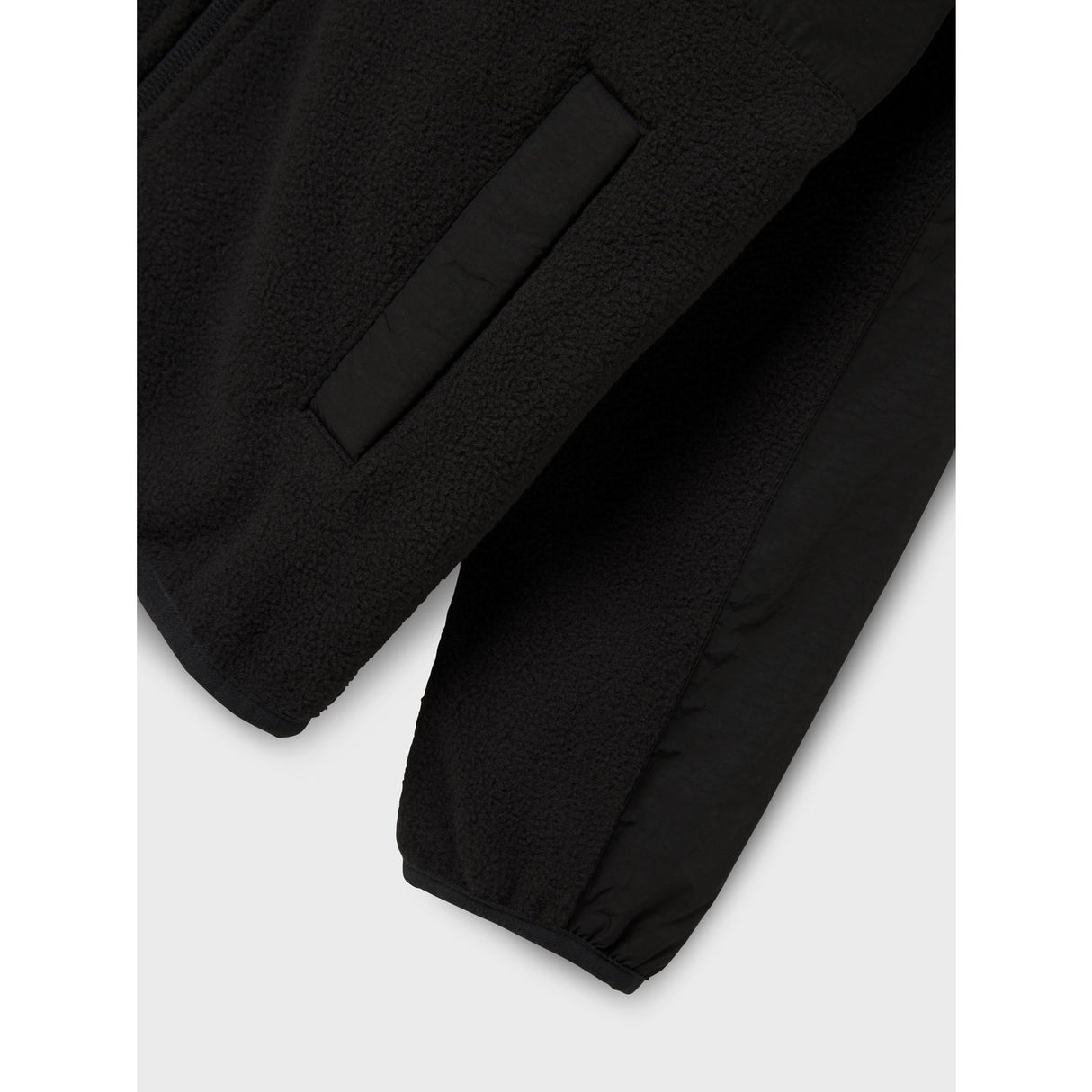 Name It Black Myles Fleece Jakke Noos