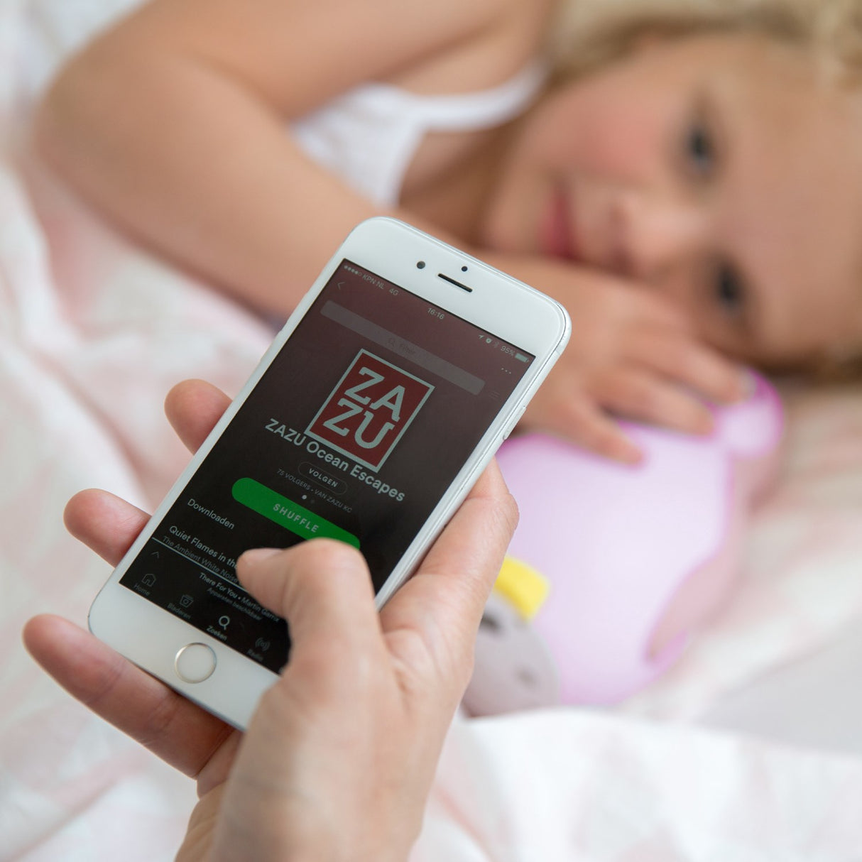 Zazu Pink Pam The Penguin Søvntrener