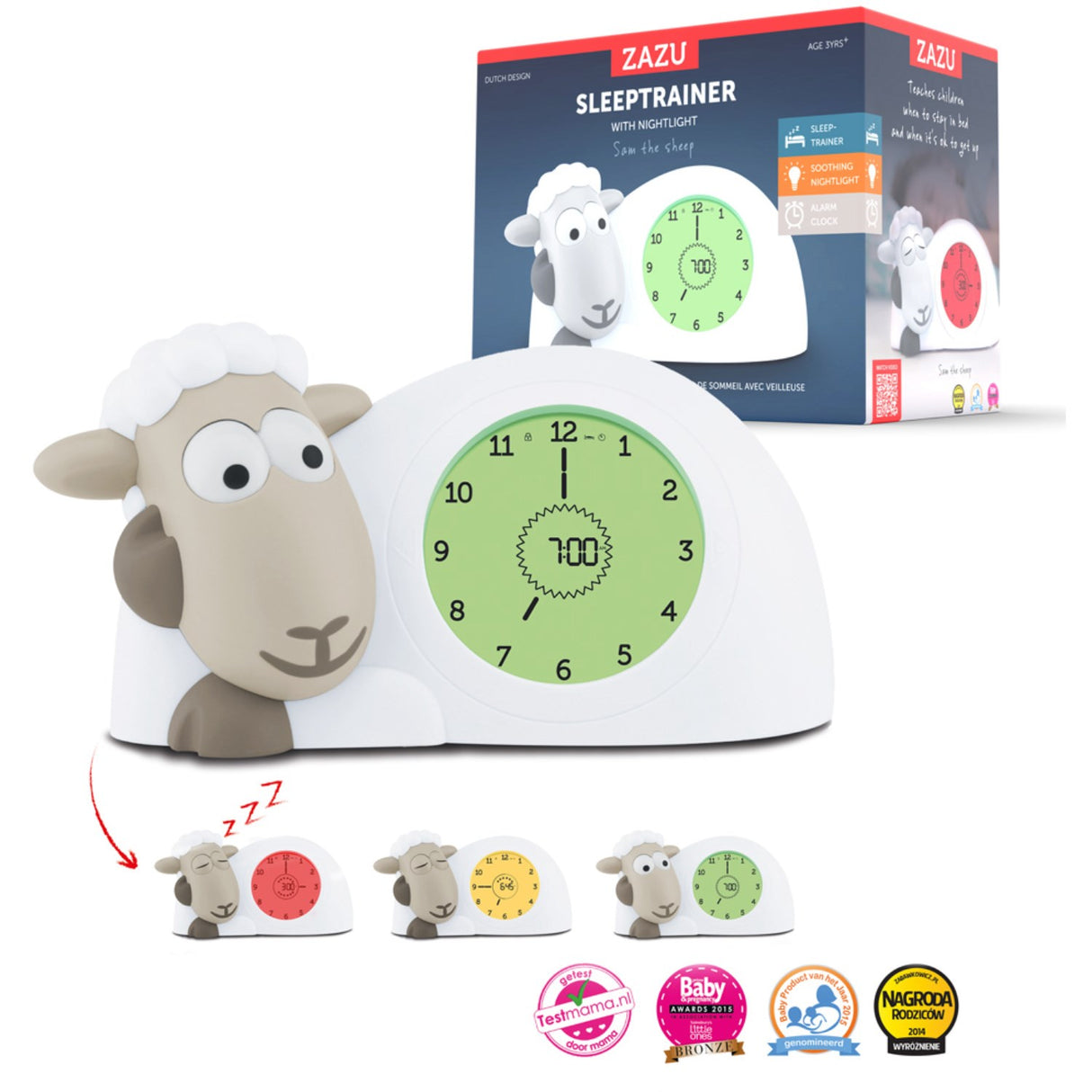 Zazu Taupe Sam The Sheep Søvntrener