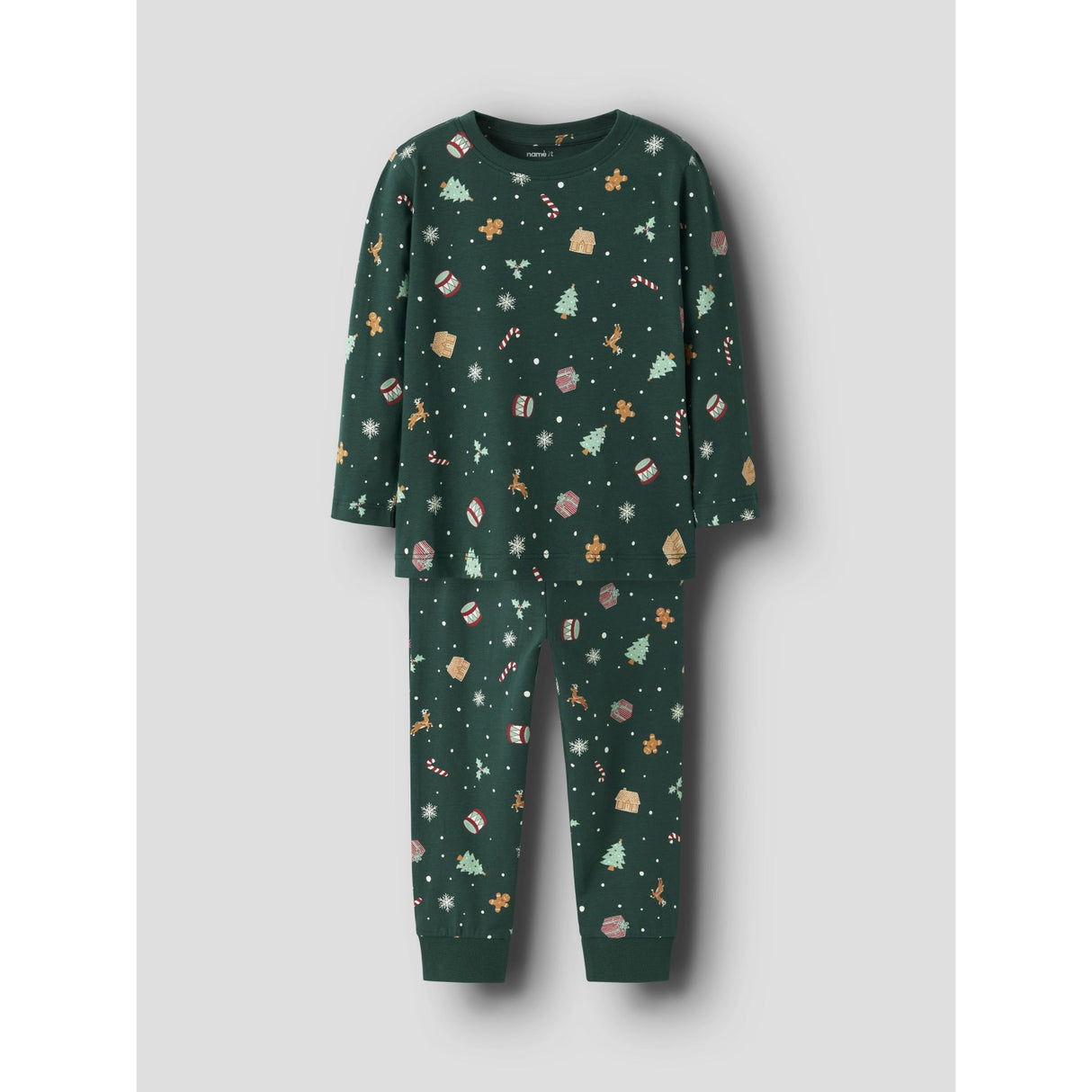 Name It Botanical Garden Xmas AOP Nmnvismas Ls Nightset