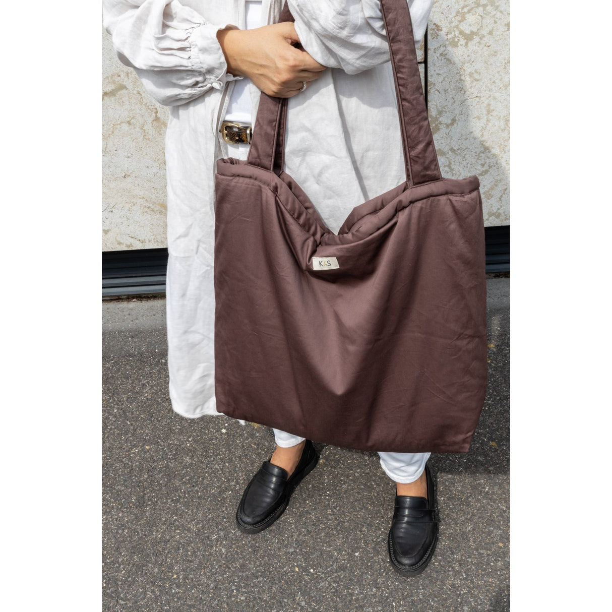 KAS Kopenhagen Brown Kas Multi Purpose Tote