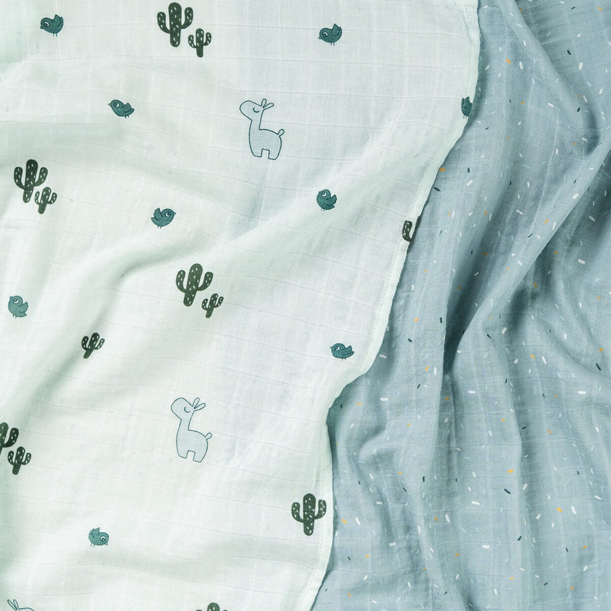 DonebyDeer Lalee Blue Stoffbleie 2-Pakning