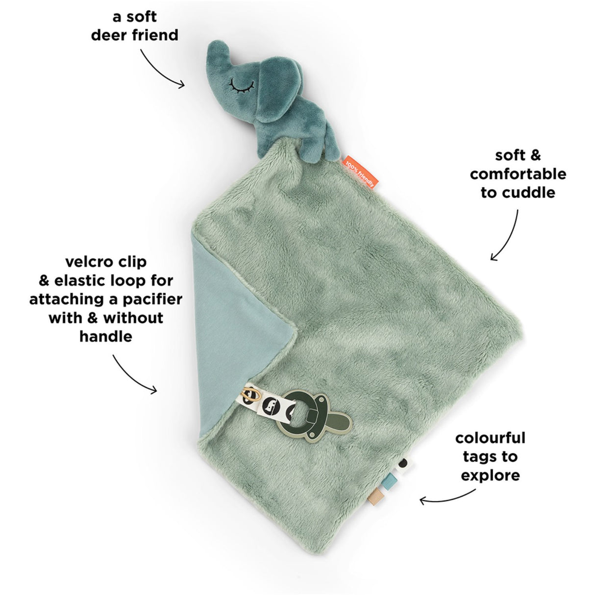 DonebyDeer Elphee Blue Koseklut