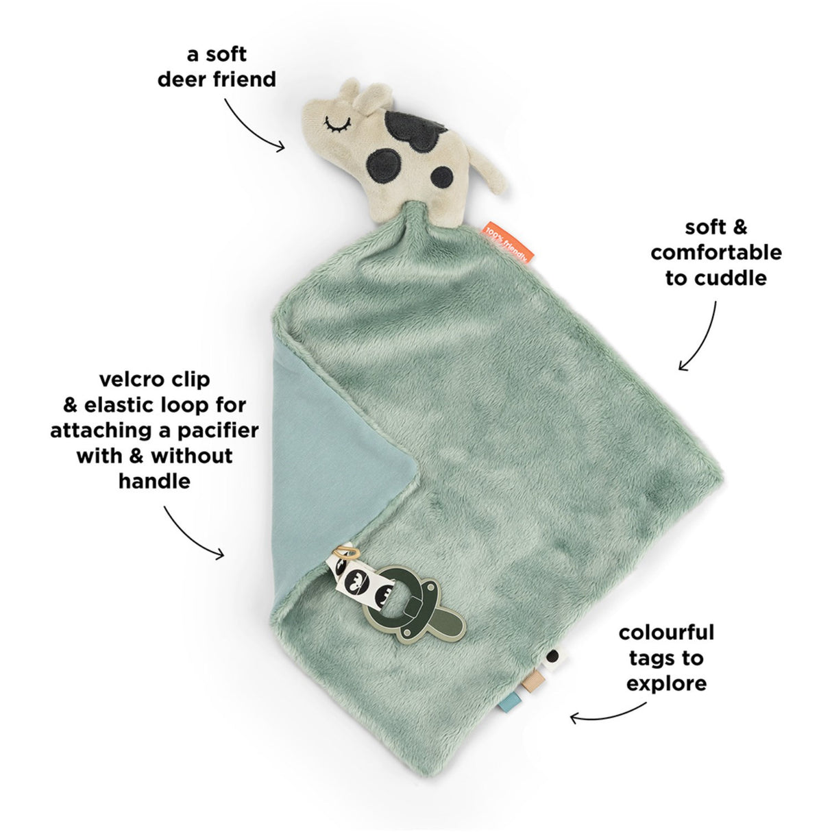 DonebyDeer Dotti Blue Koseklut