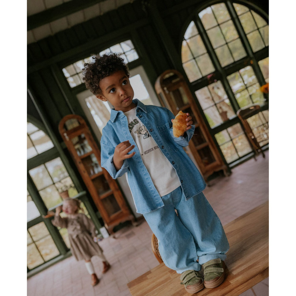 Fliink Medium Denim Blue Donny Bukser