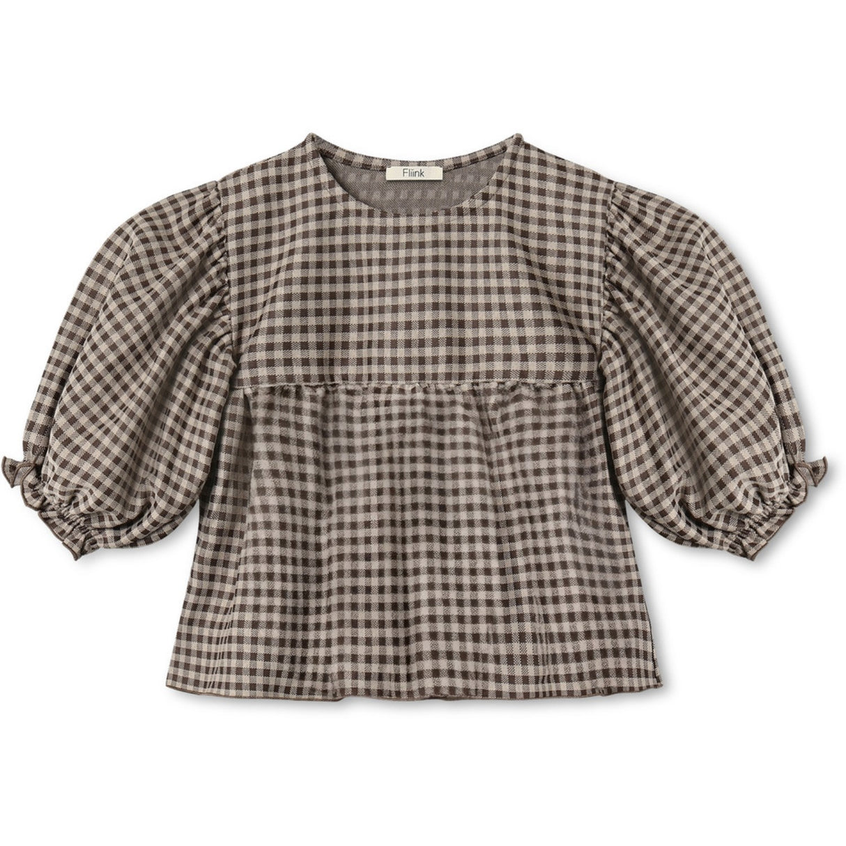 Fliink Sandshell / Coffee Bean Ella Bluse