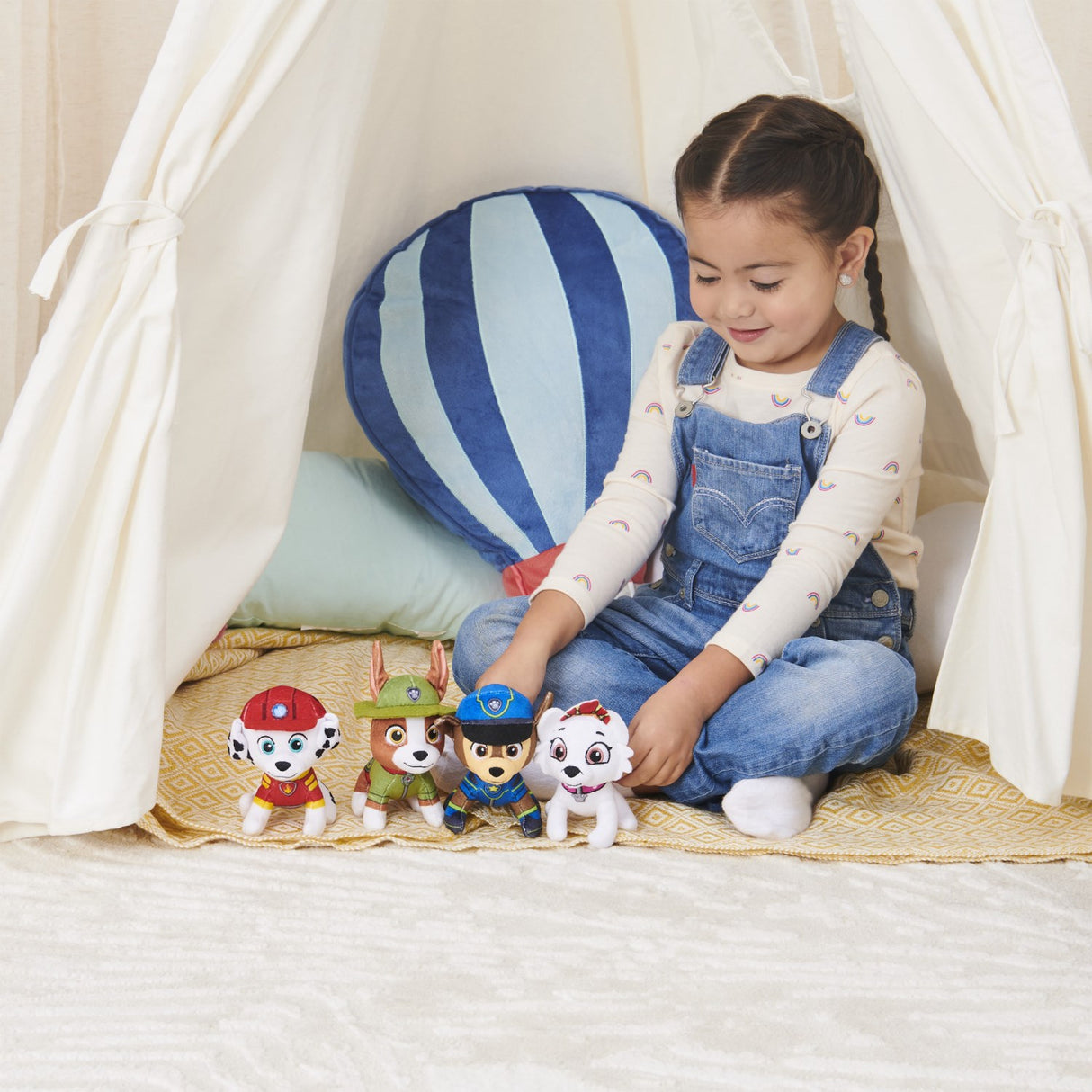 Paw Patrol Plush Mini Bamse 10 cm - Marshall