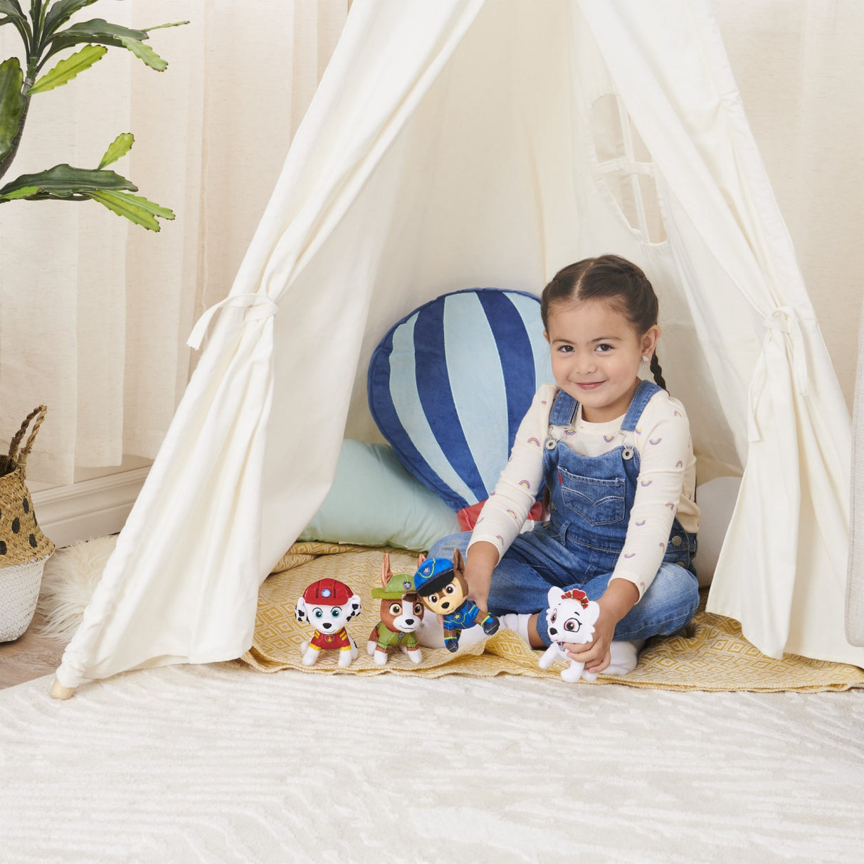 Paw Patrol Plush Mini Bamse 10 cm - Marshall