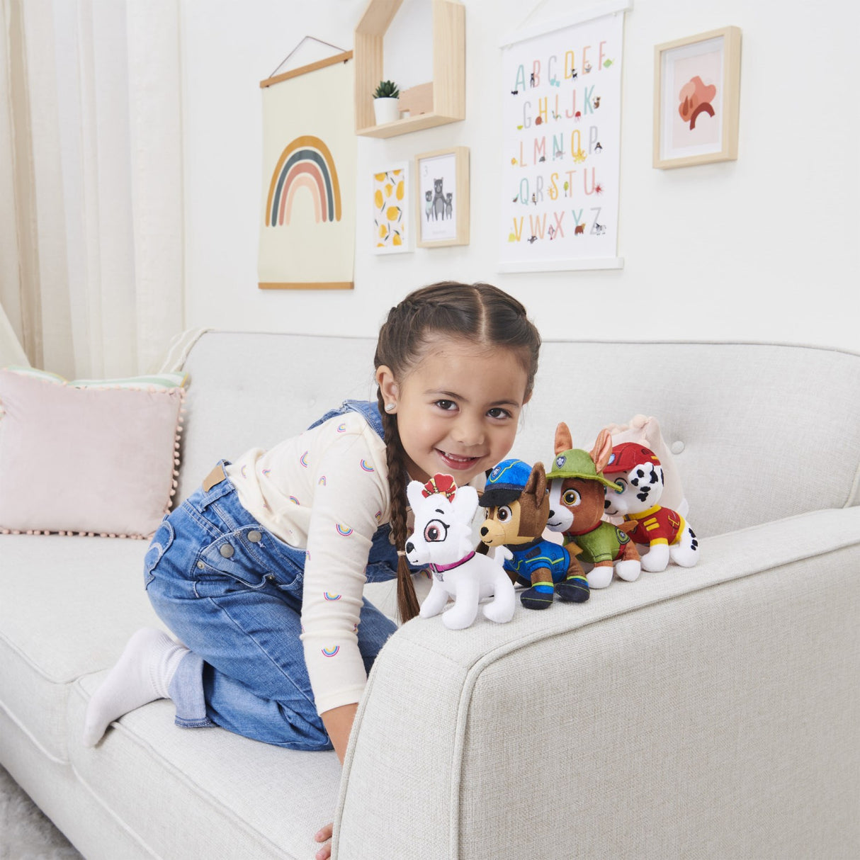 Paw Patrol Plush Mini Bamse 10 cm - Marshall