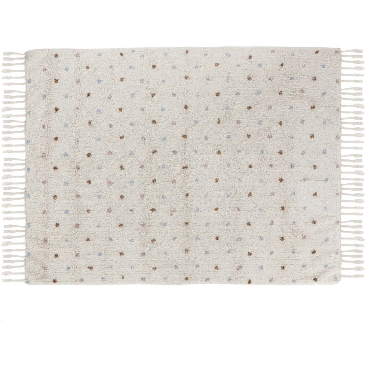 KAS Kopenhagen Natural Multi Dots Farge Rug 120X160