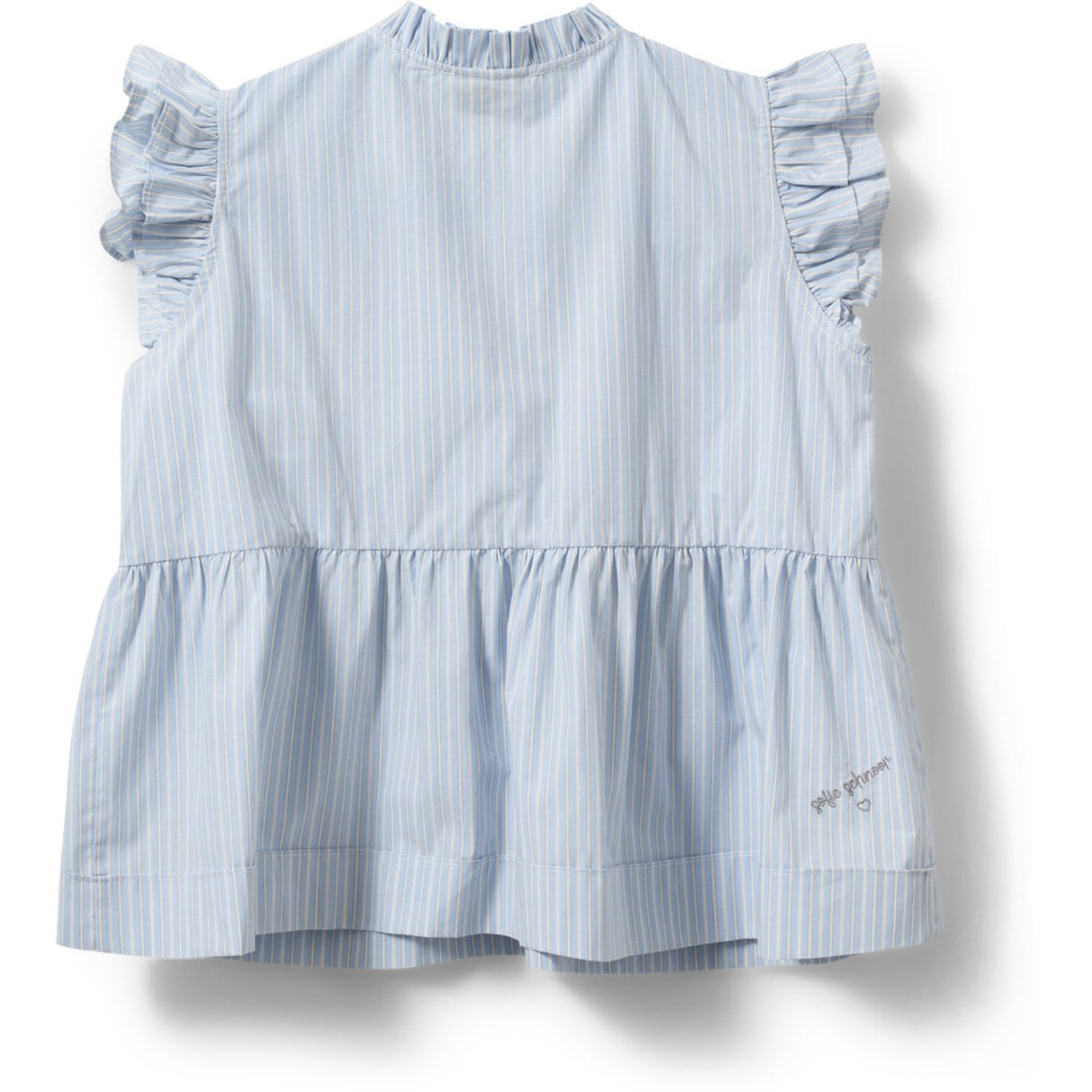 Sofie Schnoor Light Blue Striped Juliettesy Topp