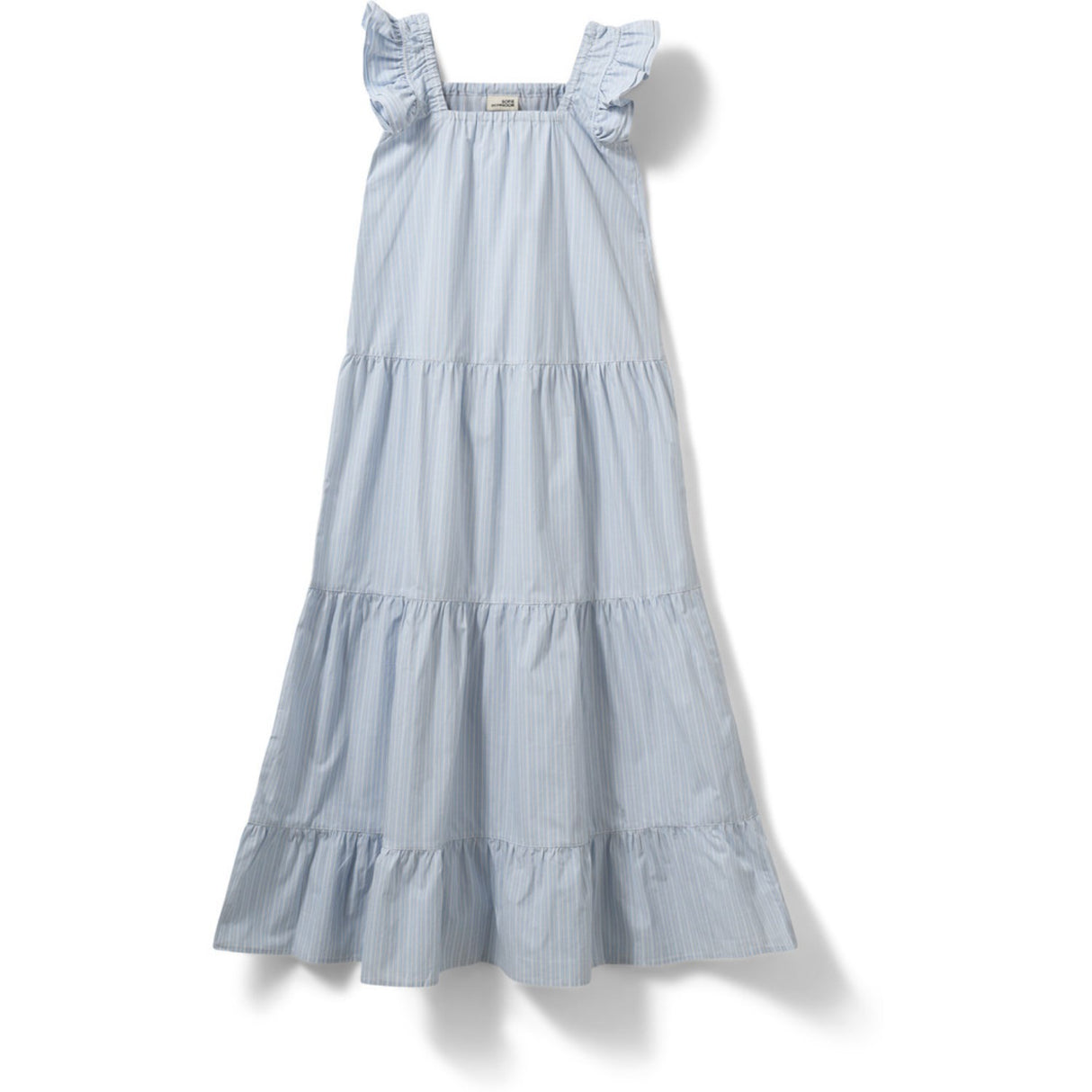 Sofie Schnoor Light Blue Striped Maurasy Kjole