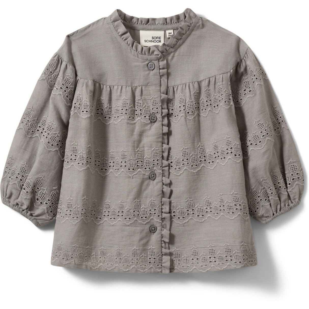 Sofie Schnoor Stone Grey Aylinkb Skjorte