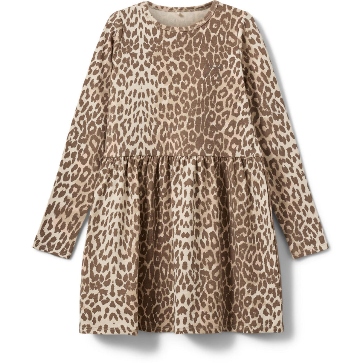 Sofie Schnoor Aop Beige Leopard Berrakb Kjole