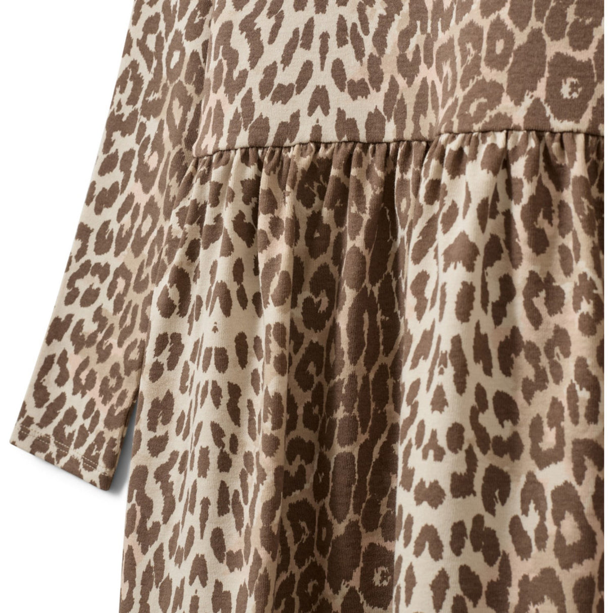 Sofie Schnoor Aop Beige Leopard Berrakb Kjole