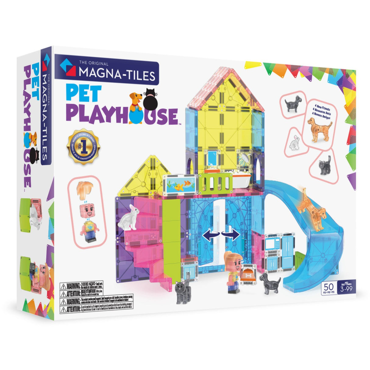 Magna-Tiles® Pet Playhouse 50 Pcs