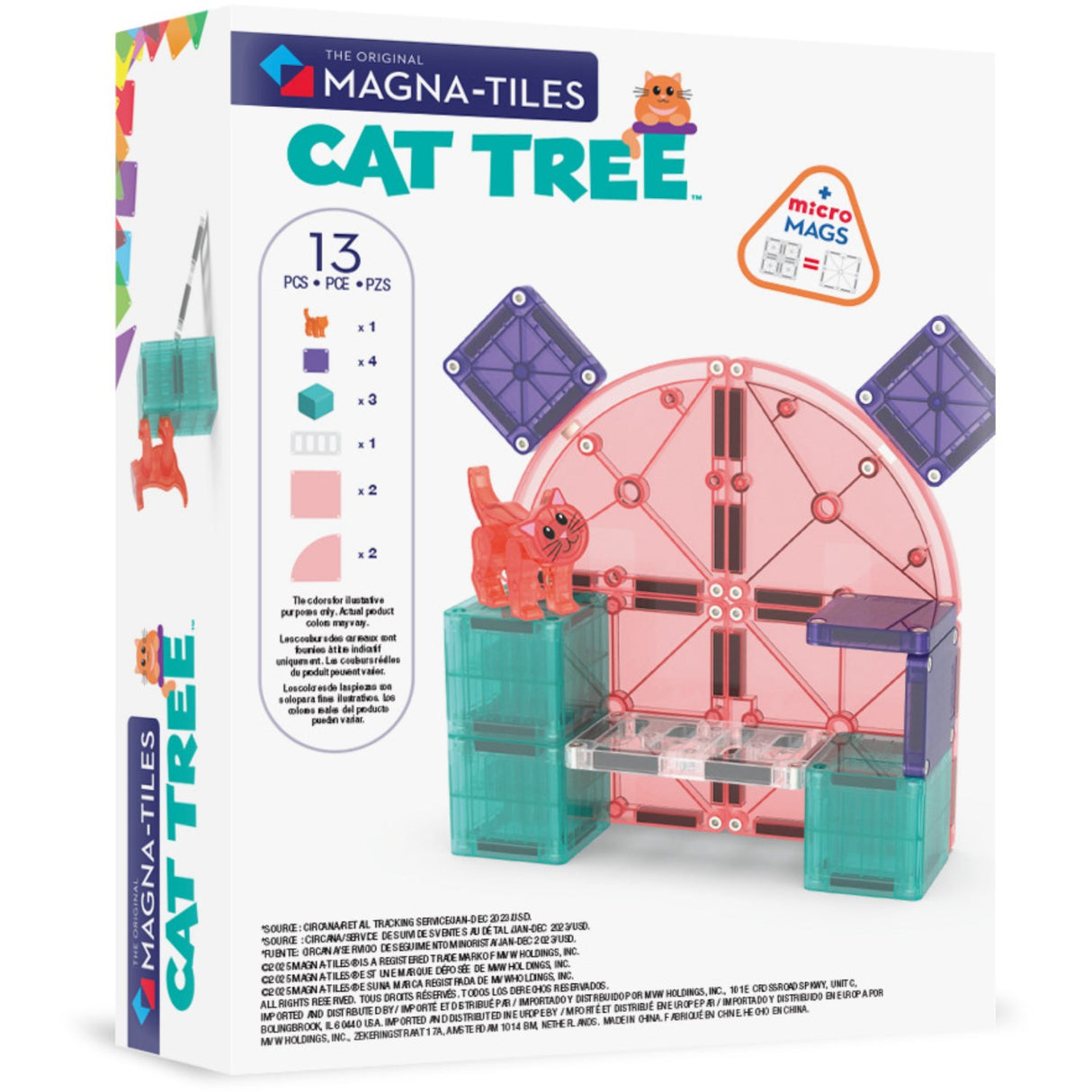Magna-Tiles® Cat Tree 13 Pcs