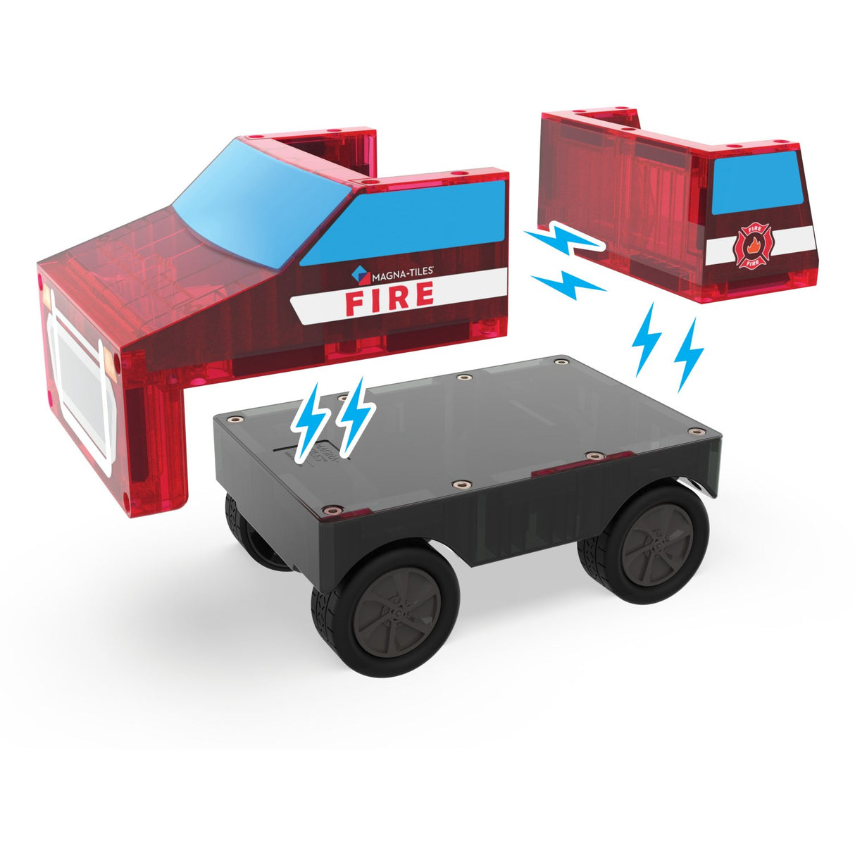 Magna-Tiles® Fire Rescue 27 Pcs
