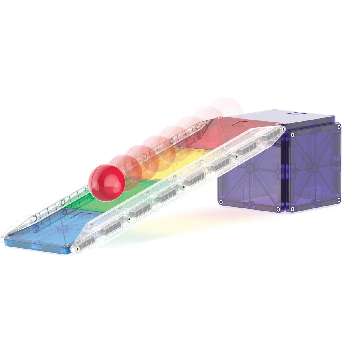 Magna-Tiles® Rail Racer 90 Pcs