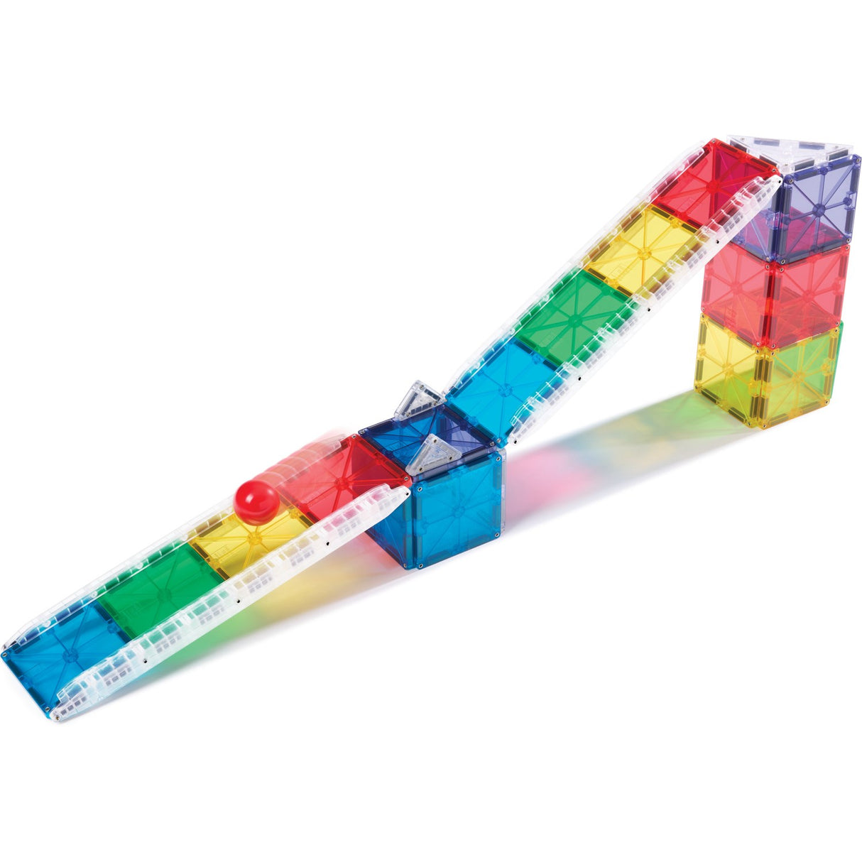 Magna-Tiles® Small Rail Racer 33 Pcs
