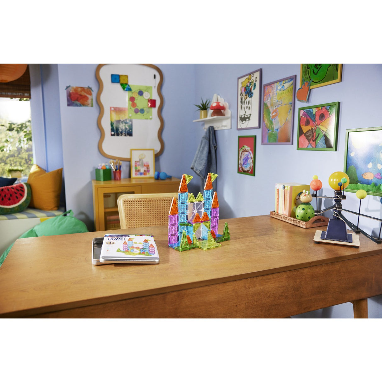 Magna-Tiles® Deluxe Travel Sett 55 Pcs(CDU)