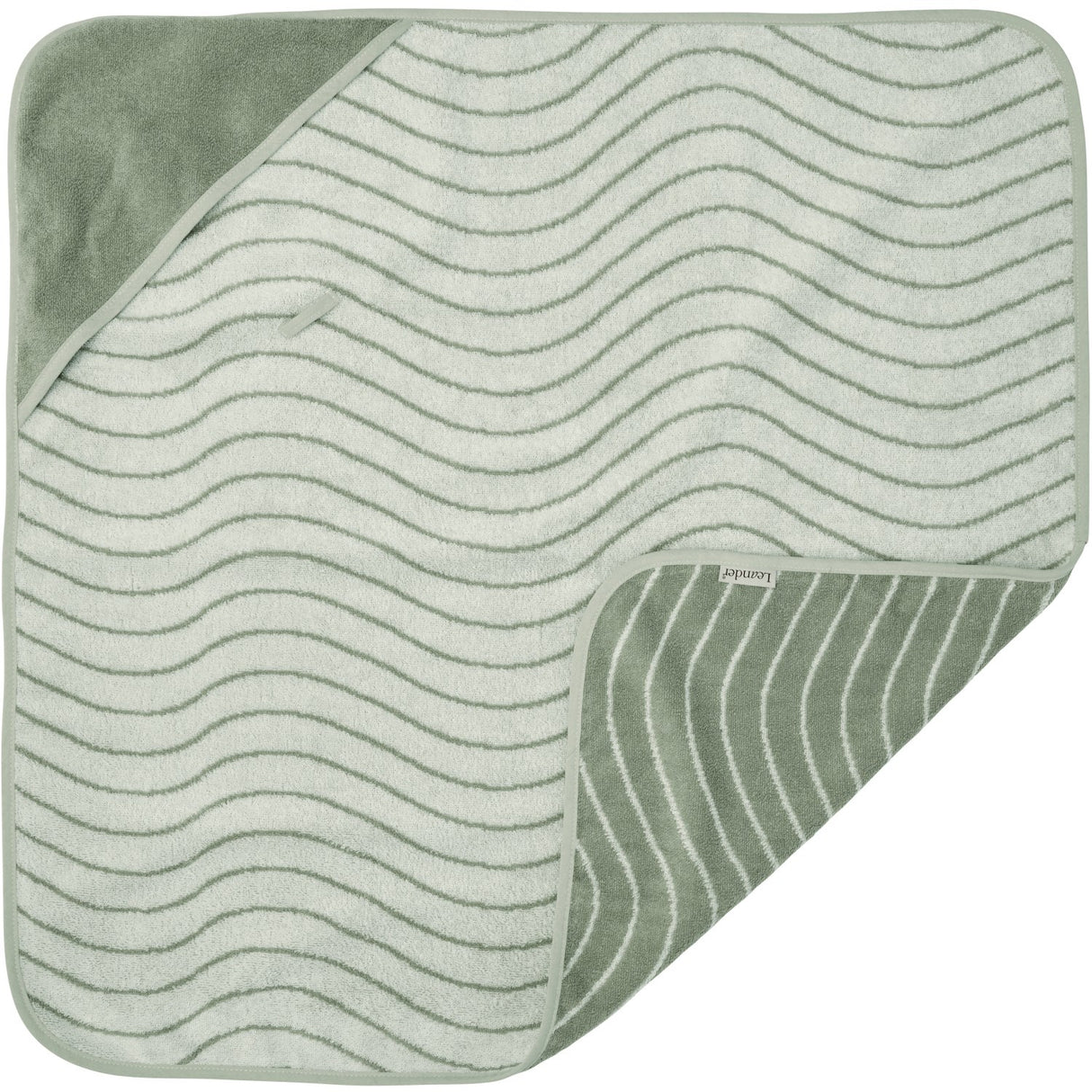 Leander Sage Green Leander Hoodie Woodland