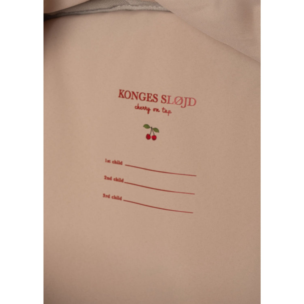 Konges Sløjd Rosette Juno Vattert Paljet Rygsekk Midi