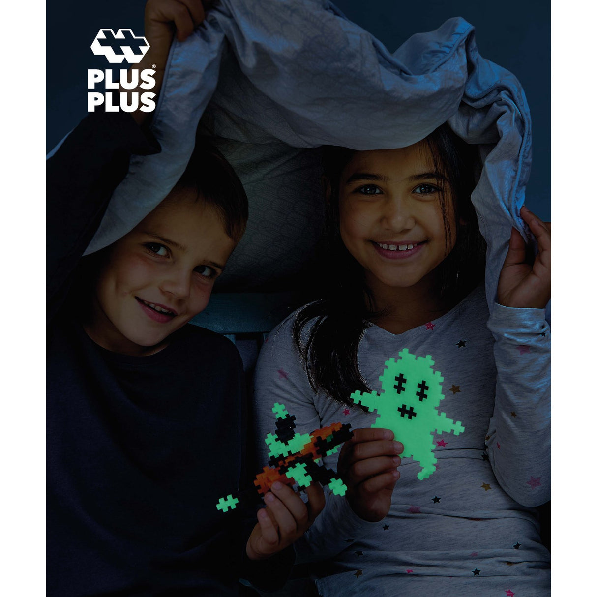Plus-Plus Build Og Glow Oppbevaring Box / 2000 Pcs