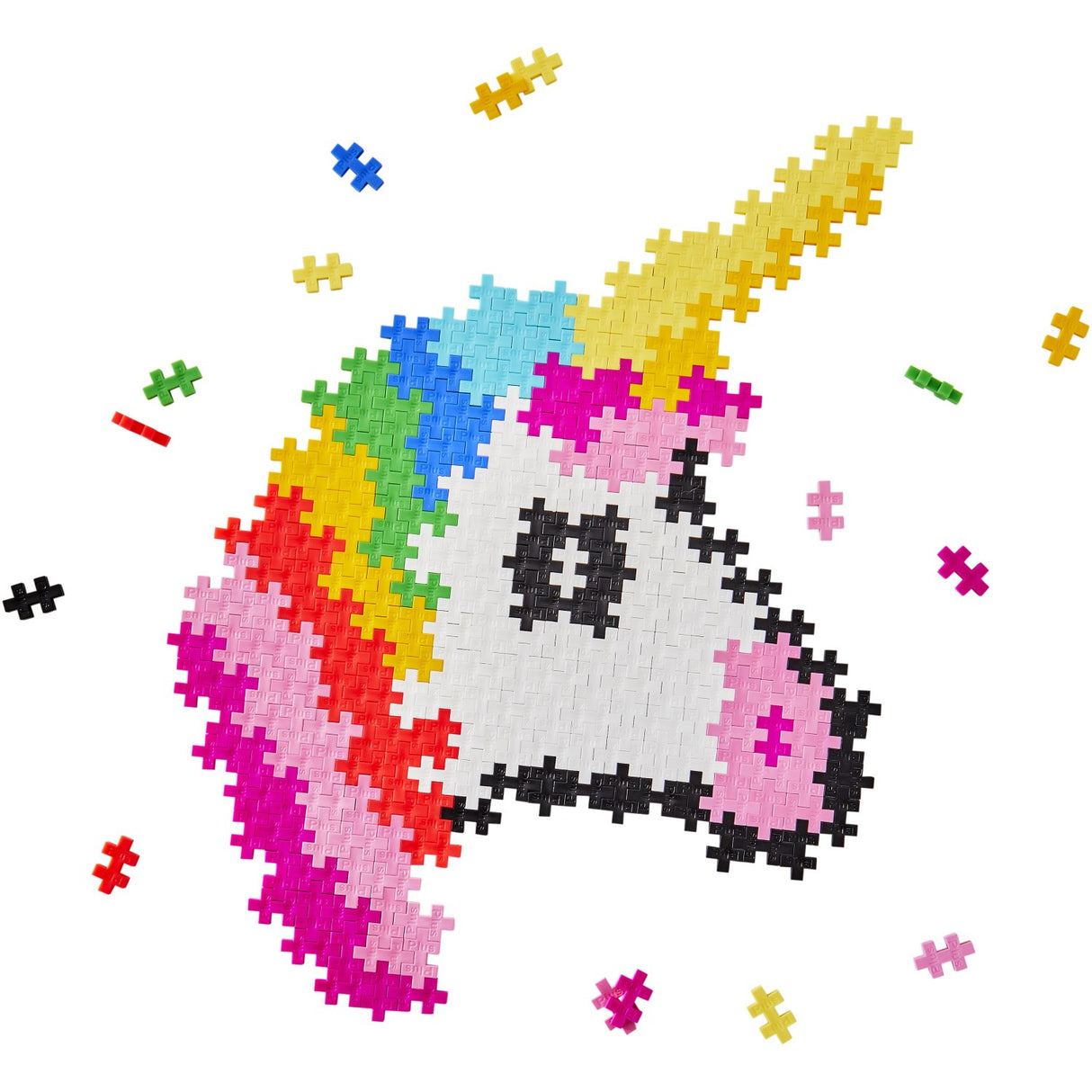 Plus-Plus Puslespill By Number Unicorn 250Pcs