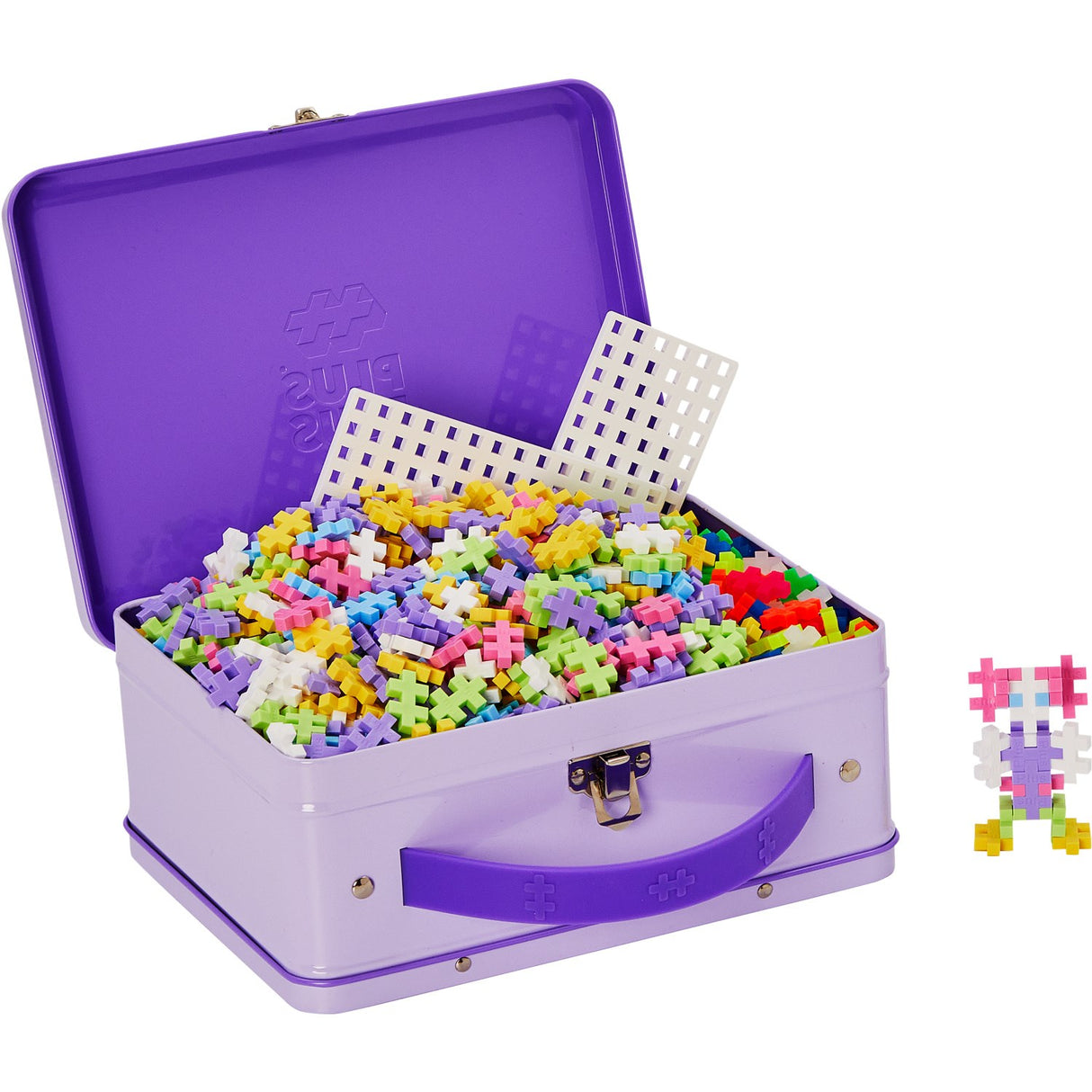 Plus-Plus Koffert Pastel Metal