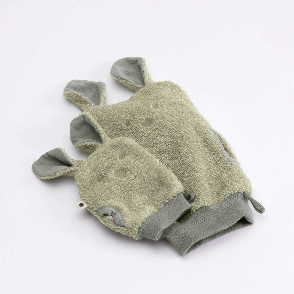 Bibs Sage 2-Pakning Kangaroo Wash Cloth