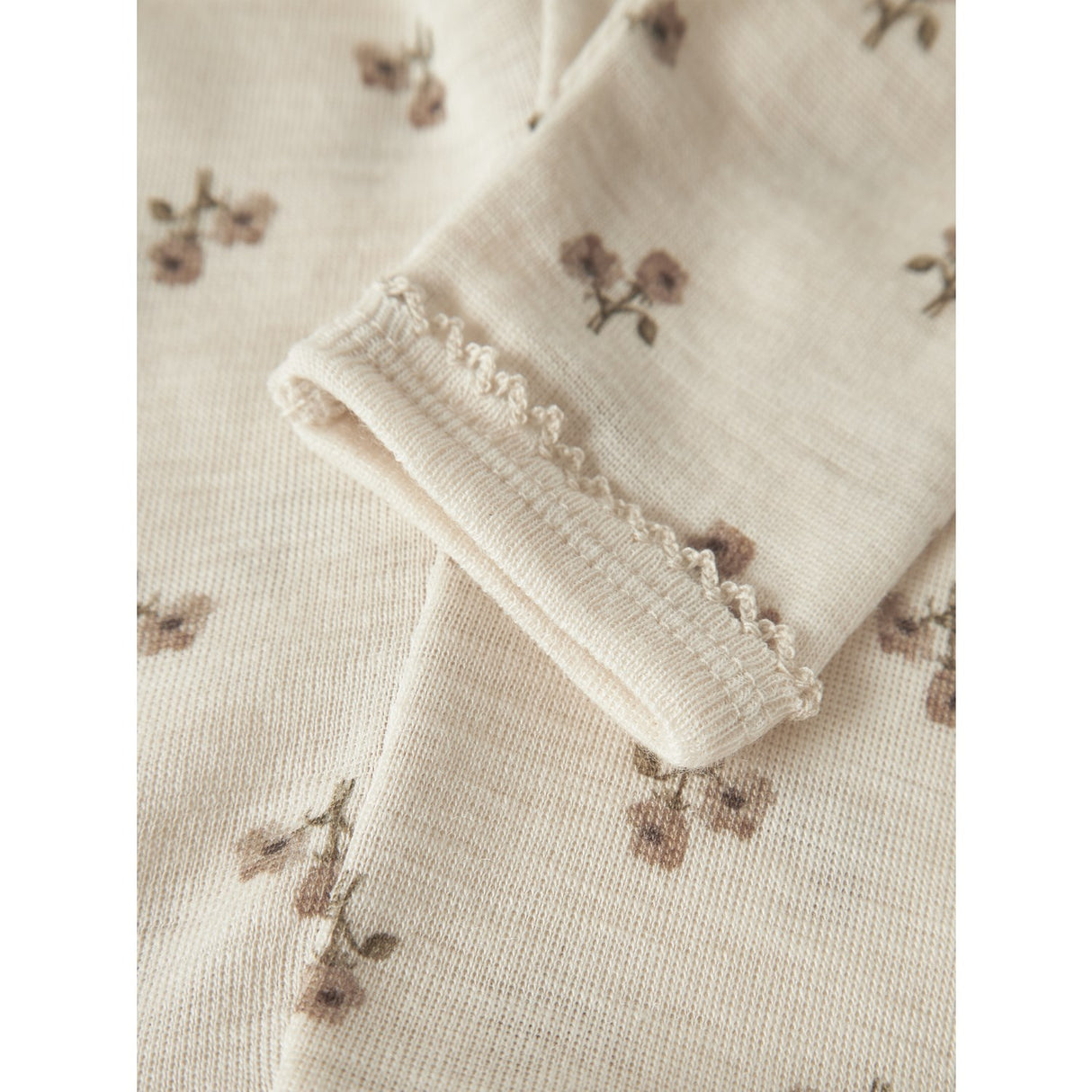 Lil'Atelier Turtledove Flower Nbfnalu Wo/Mo Slim Leggings Lil Noos