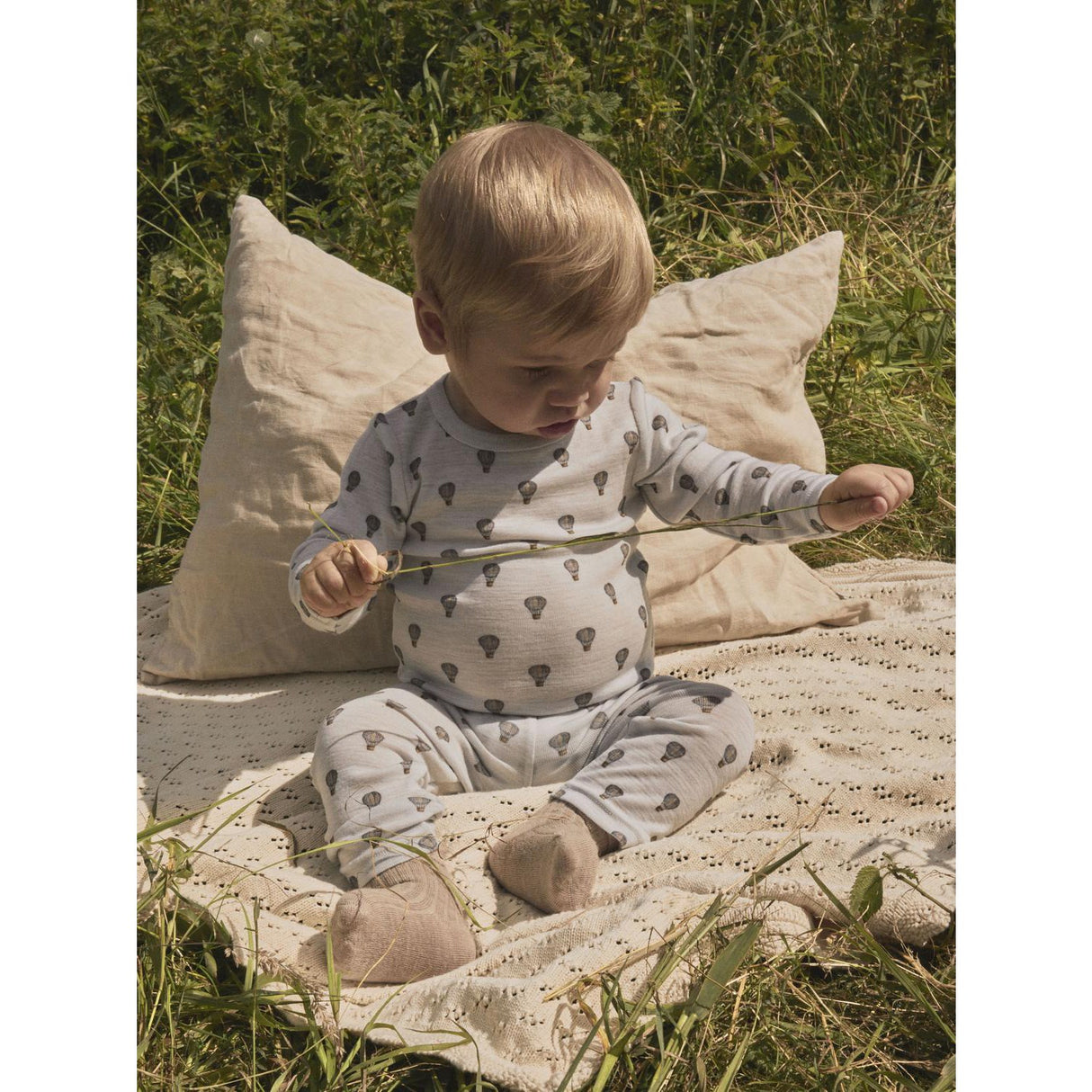 Lil'Atelier Oyster Mushroom Airballoon Nbmnoel Nor Ull Slim Leggings Lil
