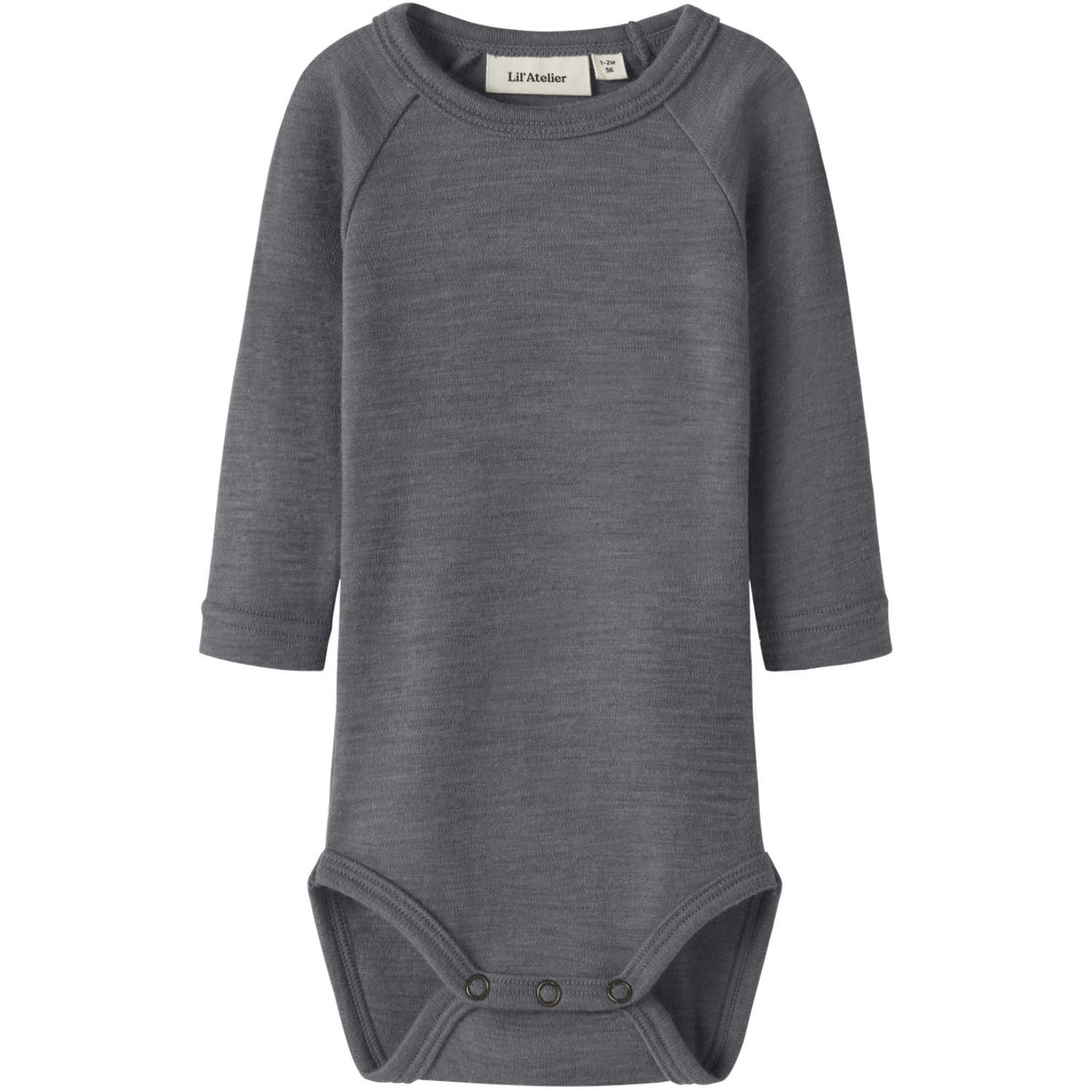 Lil'Atelier Poppy Seed Nbnnester Ull Ls Slim Body Lil