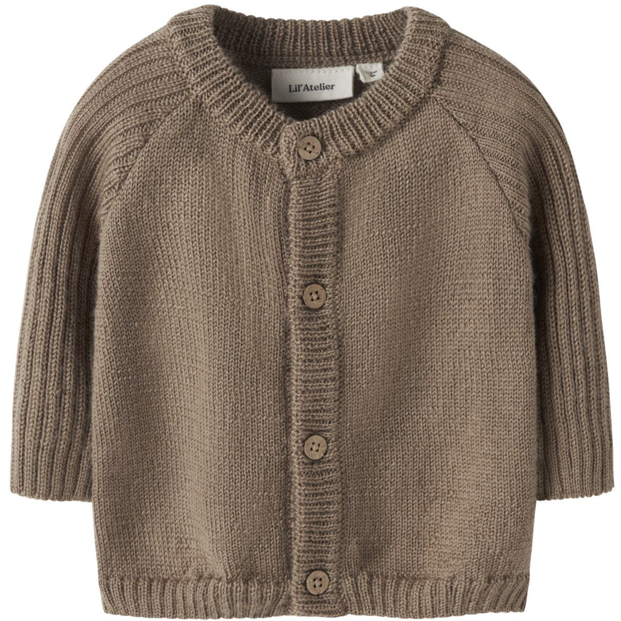 Lil'Atelier Sepia Tint Nbmnomo Noa Ull Ls Strikk Card Lil