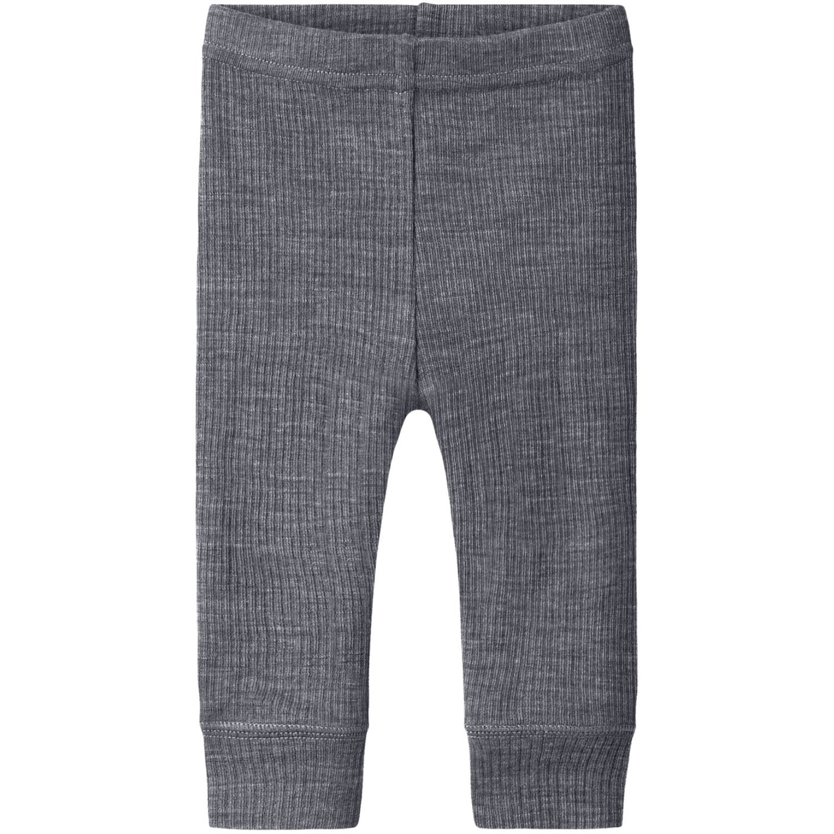 Name It Folkstone Gray Nbnwax Ull Rib Leggings Noos