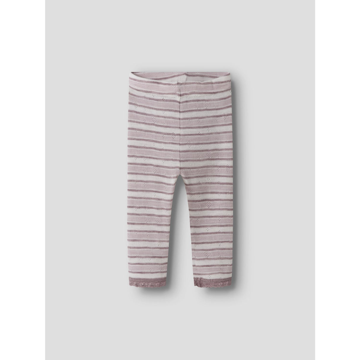 Name It Snow White Toadstool+Violet Ice Nbfwang Ull Needle Leggings Noos