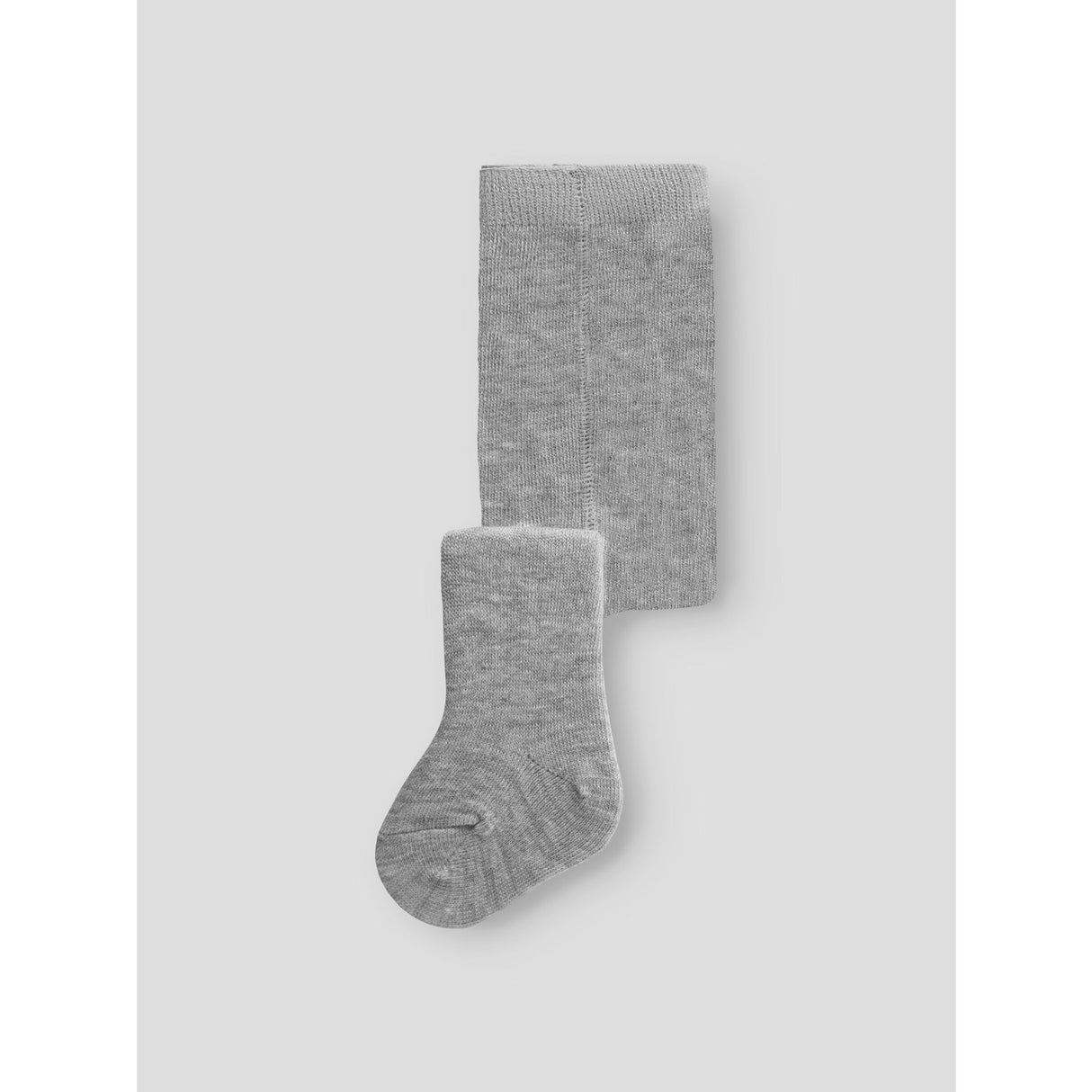 Name It Grey Melange Nbmwak Wo/Bl Strømpebukser Solid