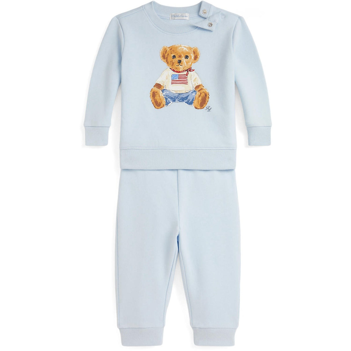 Ralph Lauren Baby Beryl Blue Pant Sett
