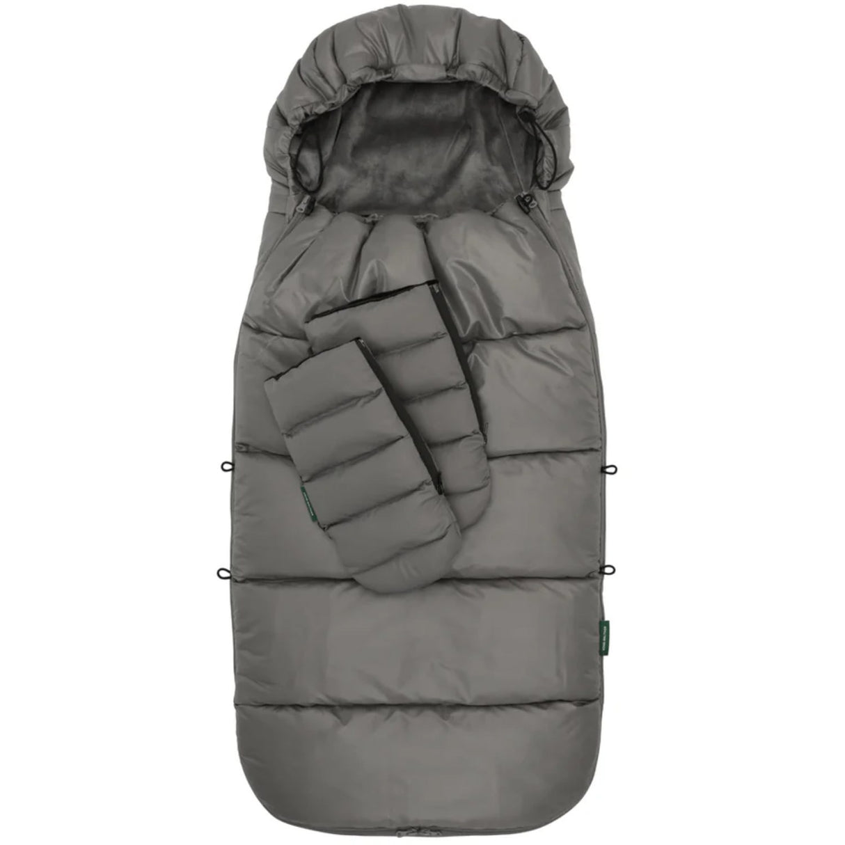 KongWalther Puffer Grey Footmuff / Østerbroposen