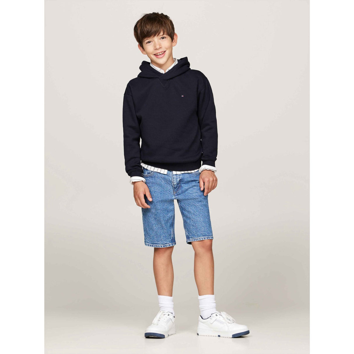 Tommy Hilfiger Desert Sky U Timeless Fleece Hettegenser