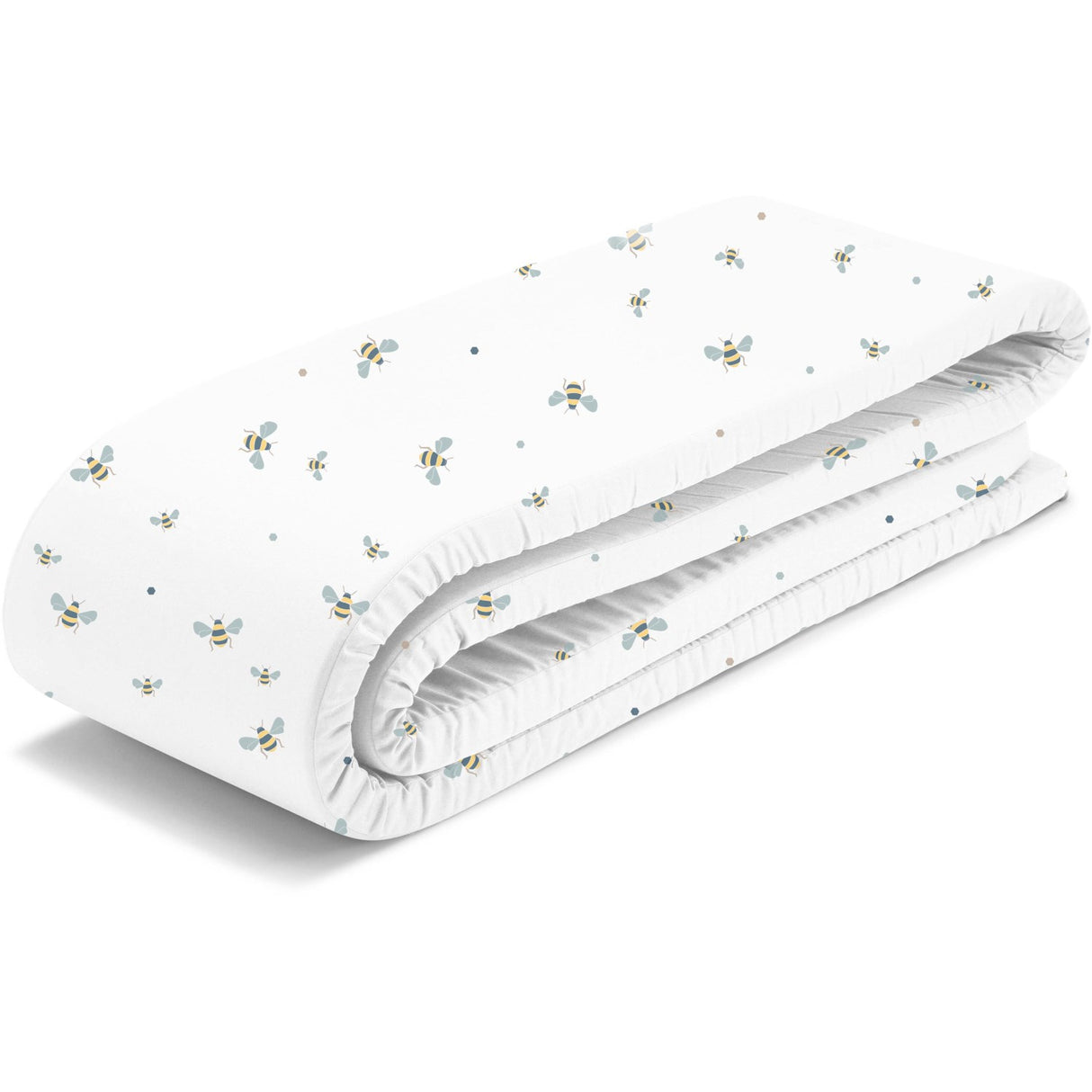 Vanilla COPENHAGEN Milk Honeybee Happy Seng Bumper Cot