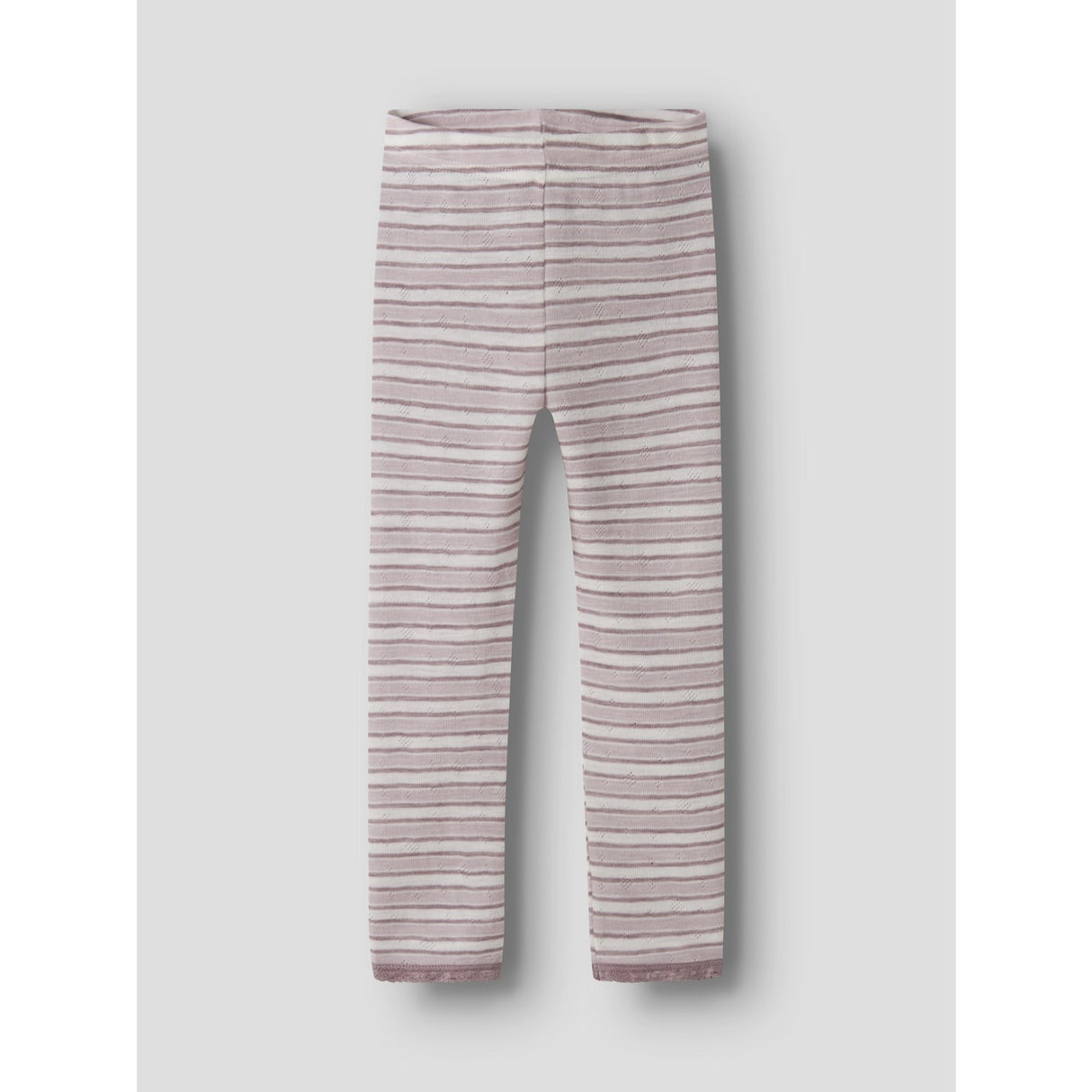 Name It Snow White Violet Ice + Toadstool Nmfwang Ull Needle Leggings Noos