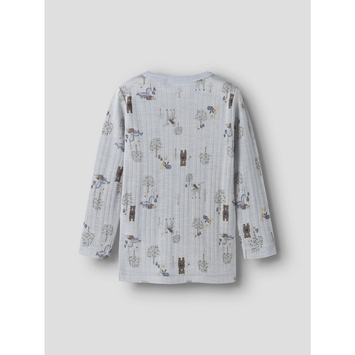 Name It Arctic Ice Forest Animals Nmmwang Ull Needle Ls Topp Noos