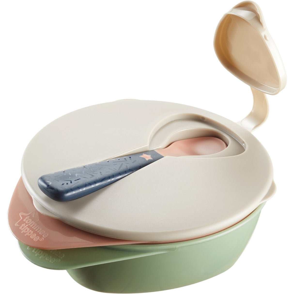 Tommee Tippee Easy Scoop Skål Lid & Skje